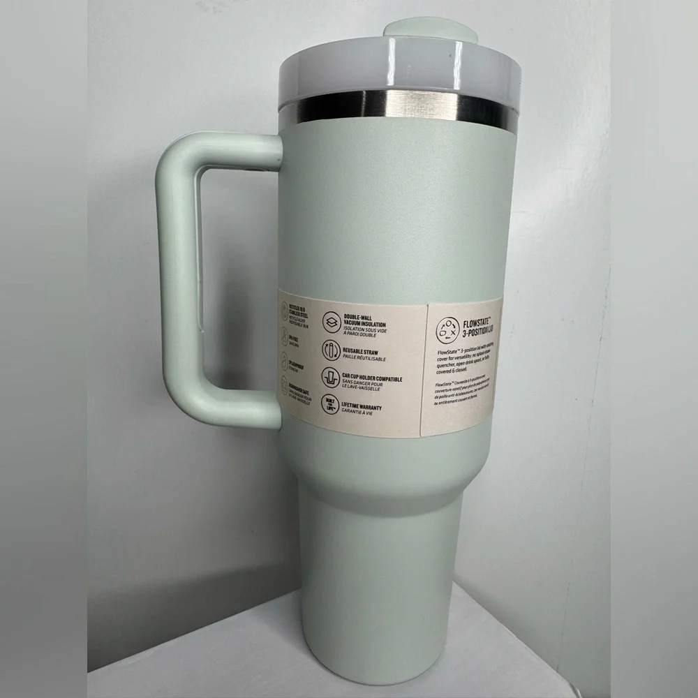 Stanley FlowState Quencher H2.0 Tumbler / 40oz / Color: Mist - Picture 8 of 11